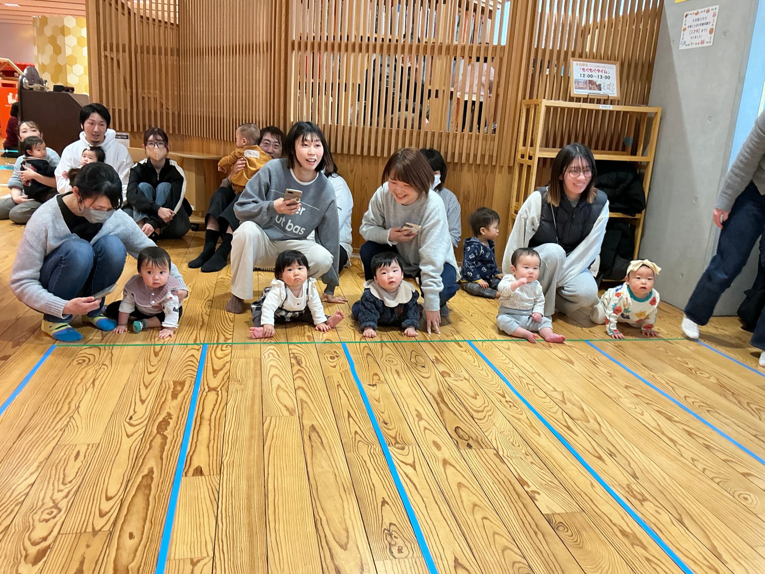 はいはいよちよちレース☆1月